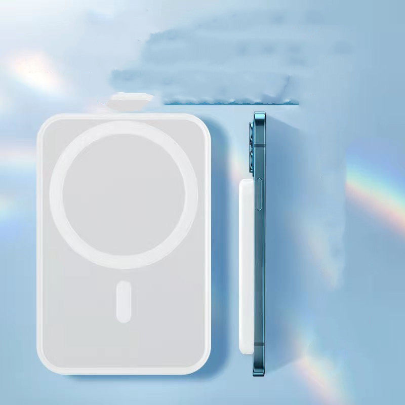 Magnetic Wireless Charger Portable Power Source 5000MA